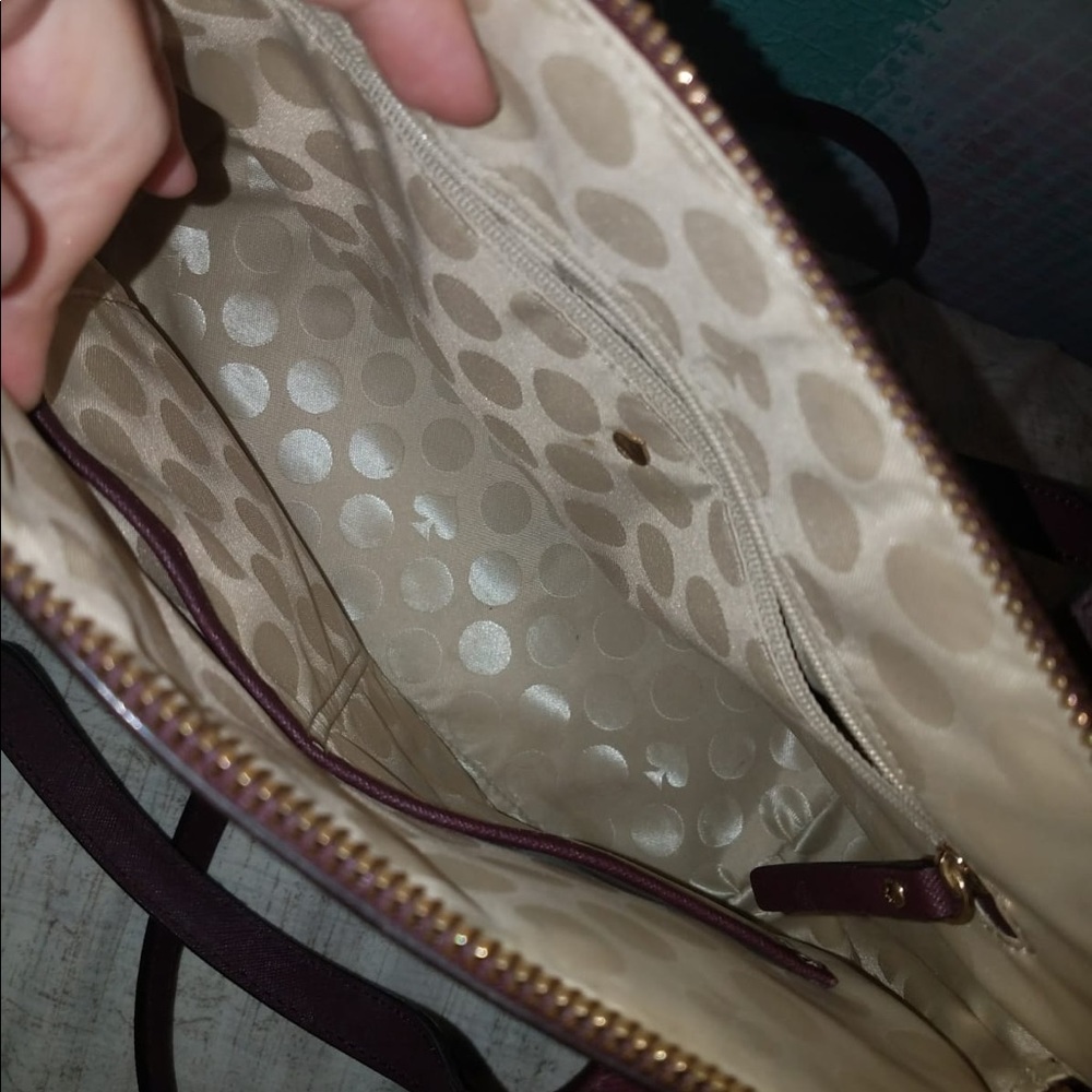 Kate spade burgandy/maroon bag